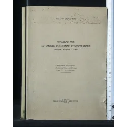 TROMBOFLEBITI ED EMBOLIE POLMONARI POSTOPERATORIE