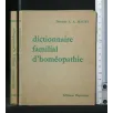 DICTIONNAIRE FAMILIAL D'HOMEOPATHIE