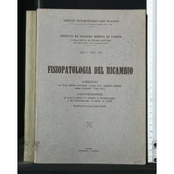 FISIOPATOLOGIA DEL RICAMBIO