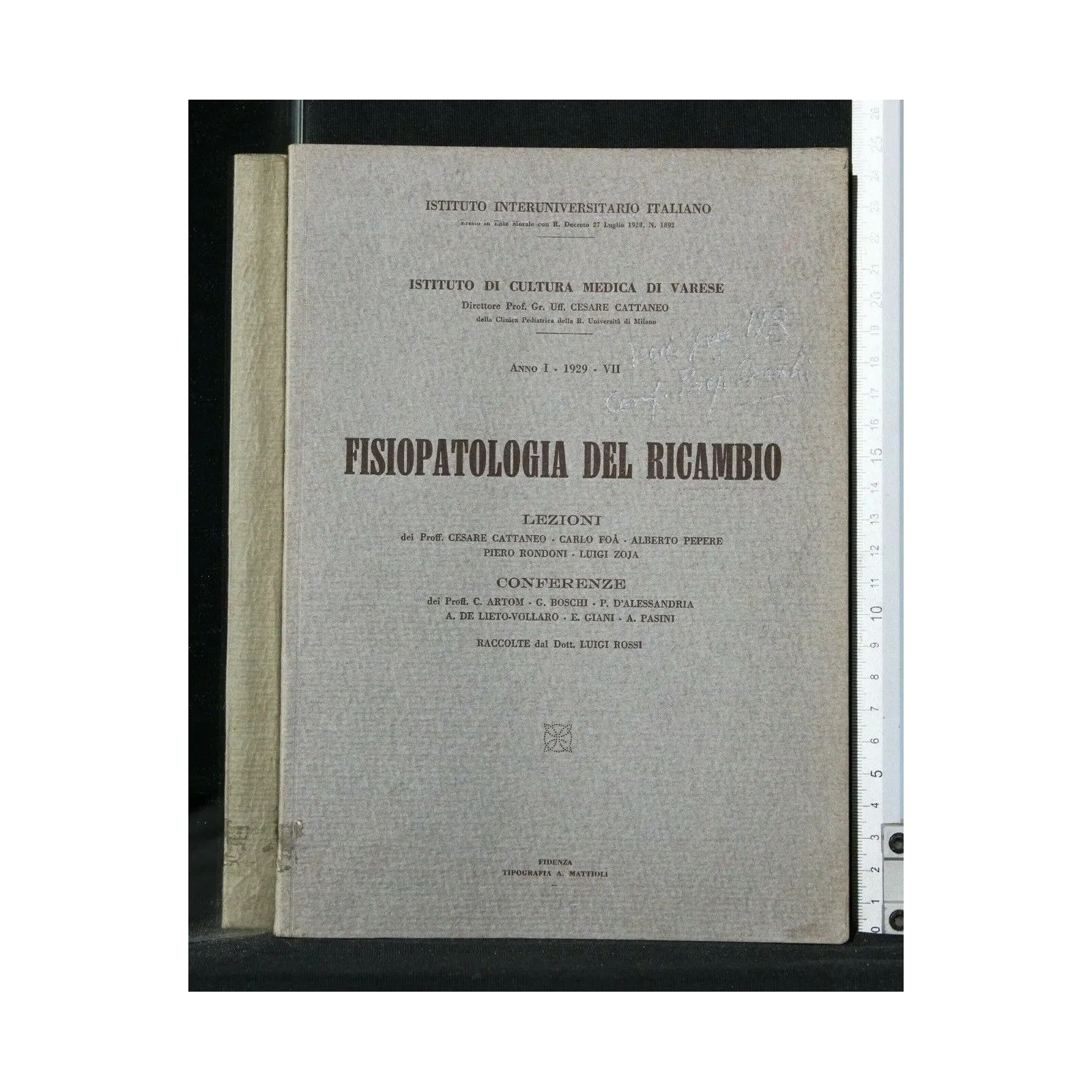 FISIOPATOLOGIA DEL RICAMBIO