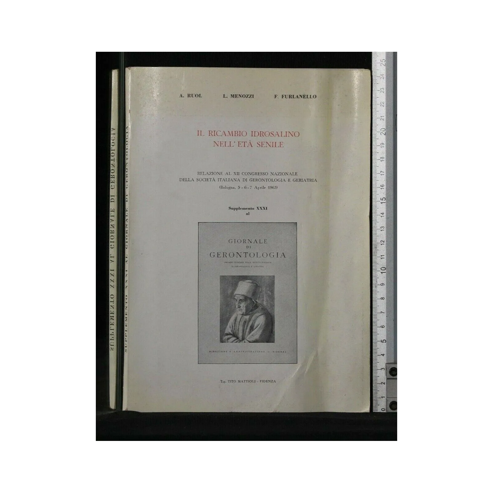 IL RICAMBIO IDROSALINO NELL'ETA' SENILE