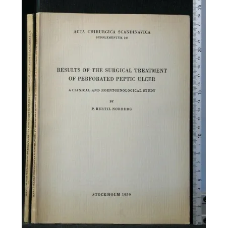 RESULTS OF THE SURGICAL TREATMENT OF PERFORATED PEPTIC ULCER