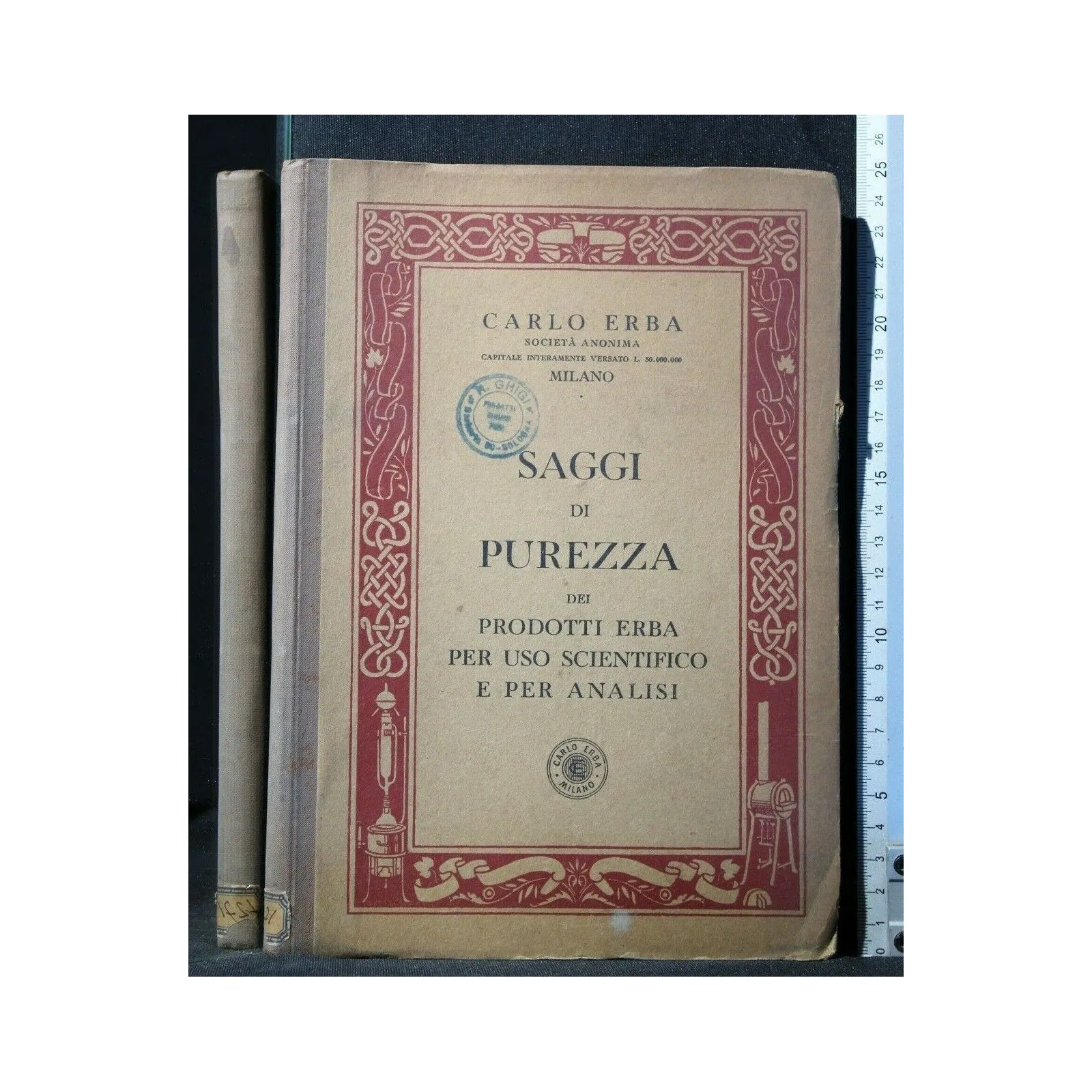 SAGGI DI PUREZZA DEI PRODOTTI ERBA PER USOSCIENTIFICO E PER