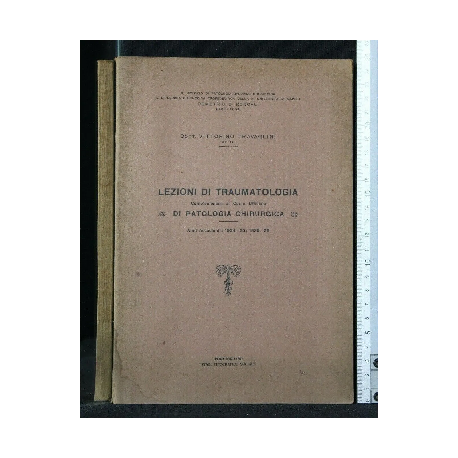 LEZIONI DI TRAUMATOLOGIA