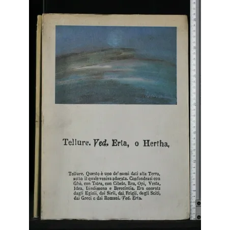 TELLURE. VEDERLA, O HERTHA