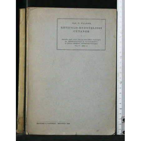 RETICOLO-ENDOTELIOSI CUTANEE