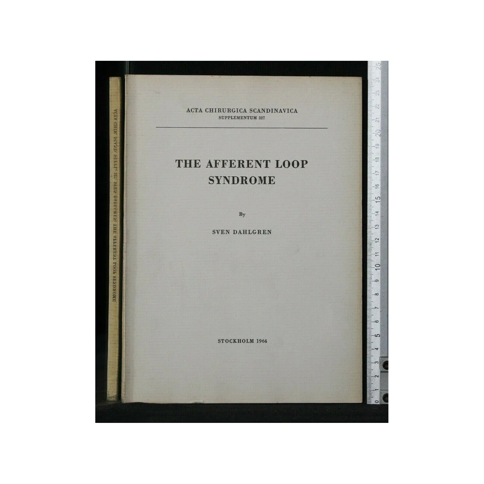 THE AFFERENT LOOP SYNDROME