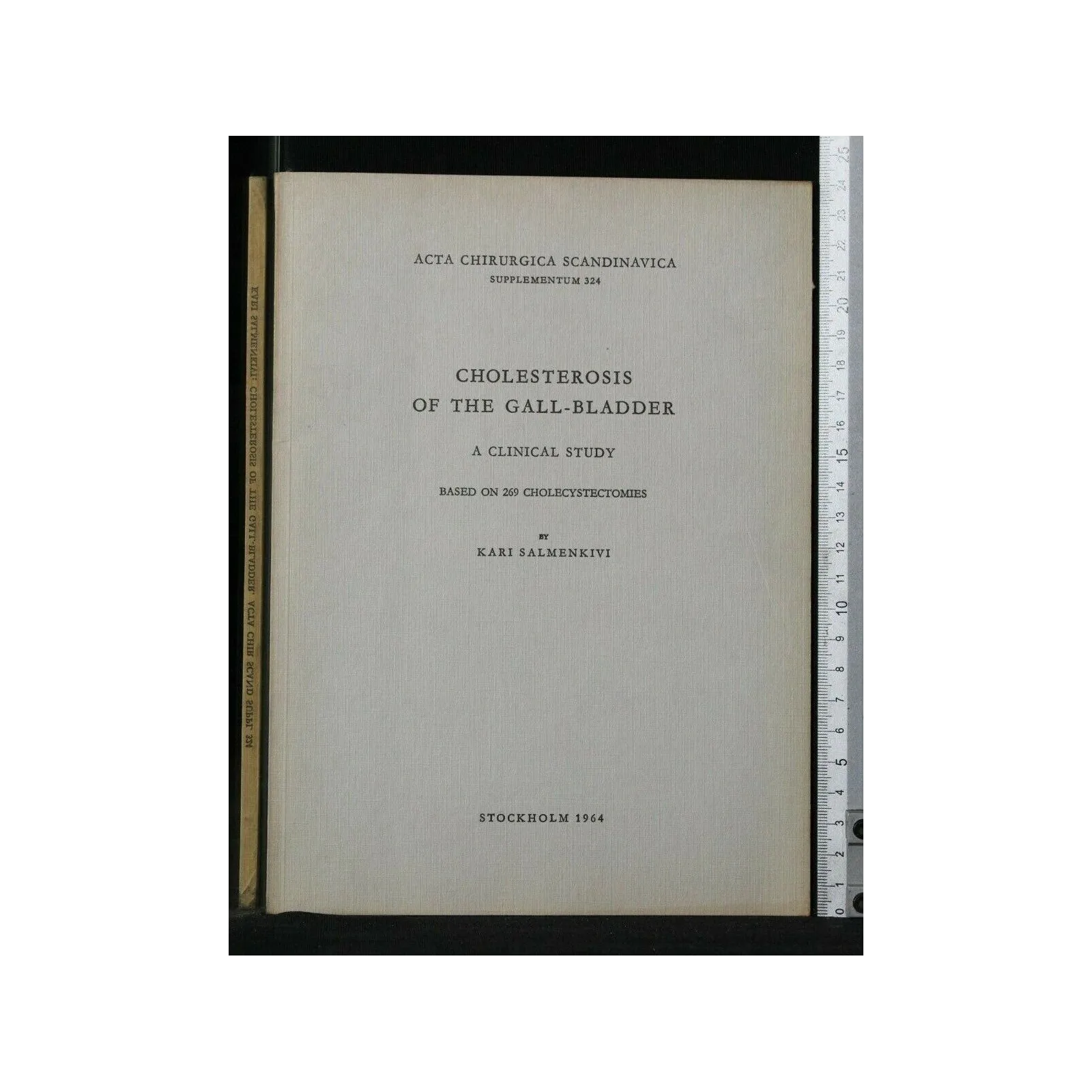 CHOLESTEROSIS OF THE GALL-BLADDER