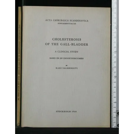 CHOLESTEROSIS OF THE GALL-BLADDER