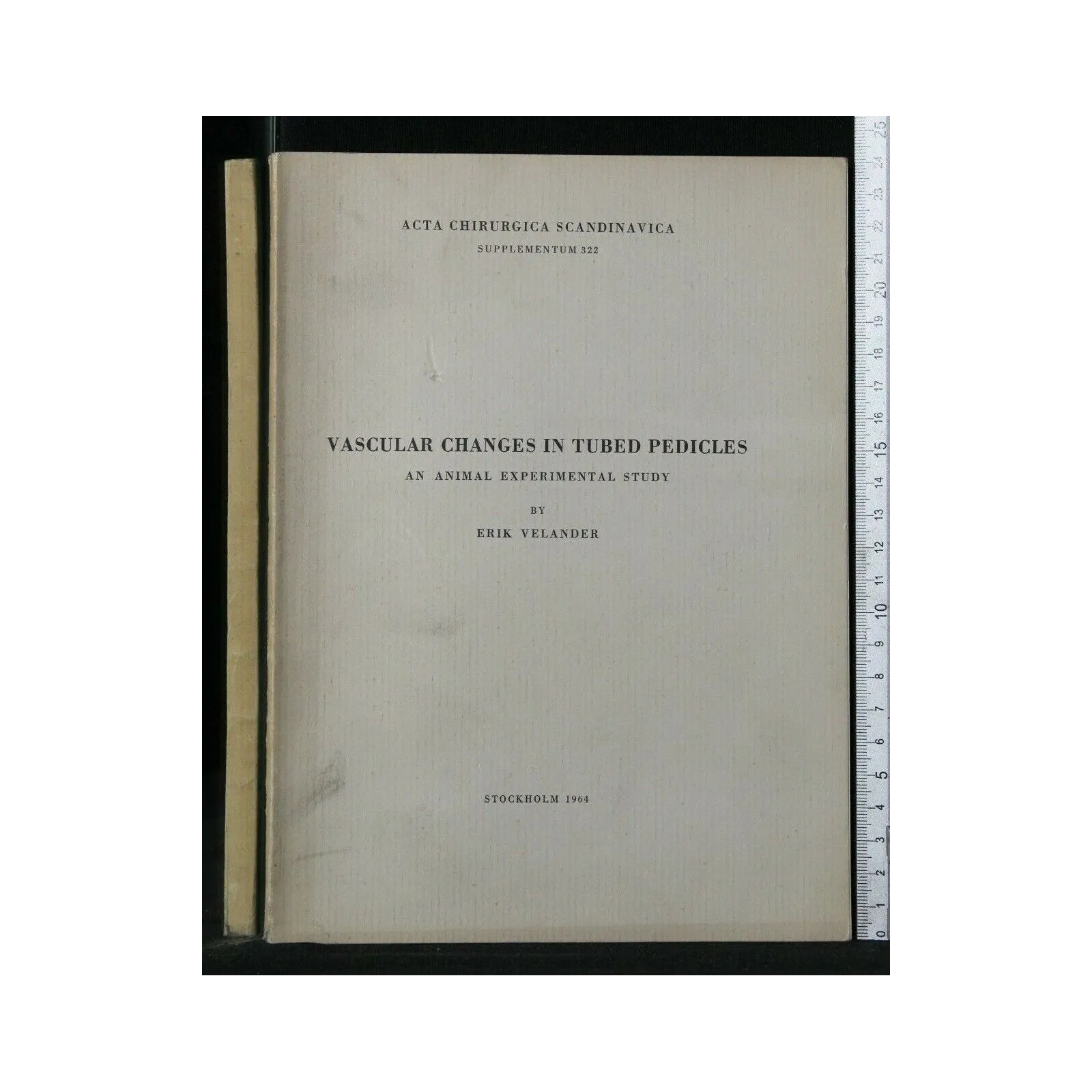 VASCULAR CHANGES IN TUBED PEDICLES