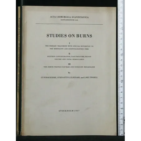 STUDIES ON BURNS 1, 2, 3