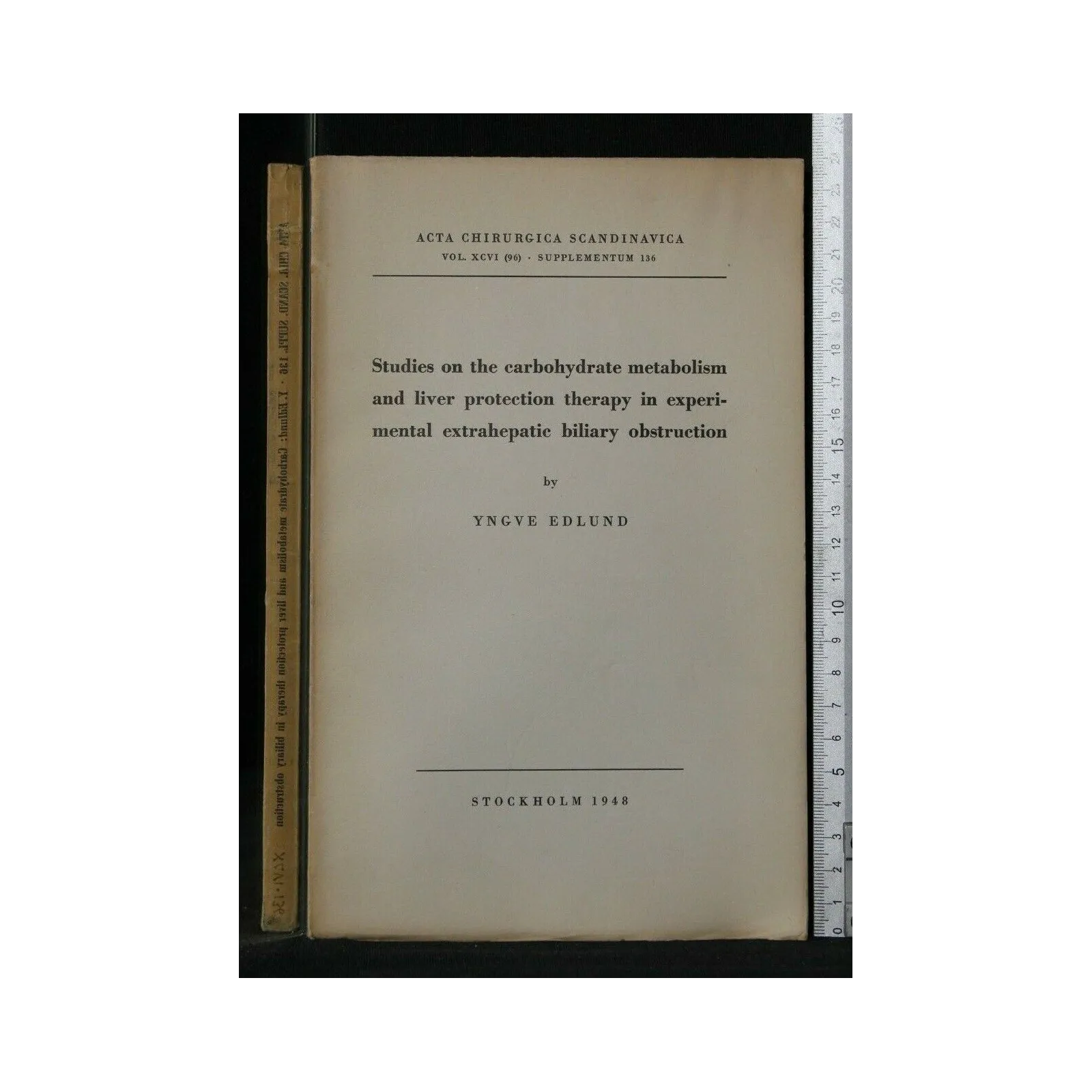 STUDIES ON THE CARBOHYDRATE METABOLISM AND LIVER PROTECTION