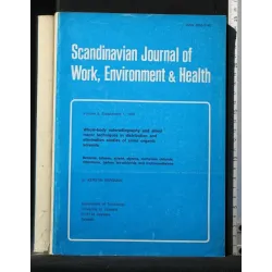 SCANDINAVIAN JOURNAL OF WORK, ENVIRONMENT & HEALTH