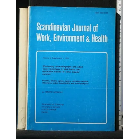SCANDINAVIAN JOURNAL OF WORK, ENVIRONMENT & HEALTH