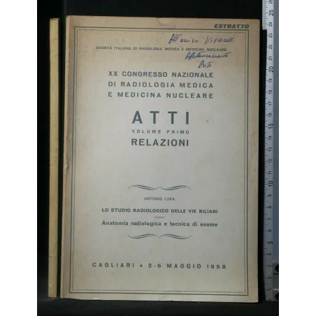 XX CONGRESSO NAZIONALE DI RADIOLOGIA MEDICA E MEDICINA NUCLEARE