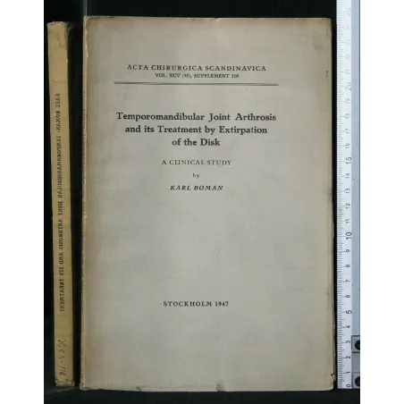 TEMPOROMANDIBULAR JOINT ARTHROSIS AND ITS TREATMENT BY