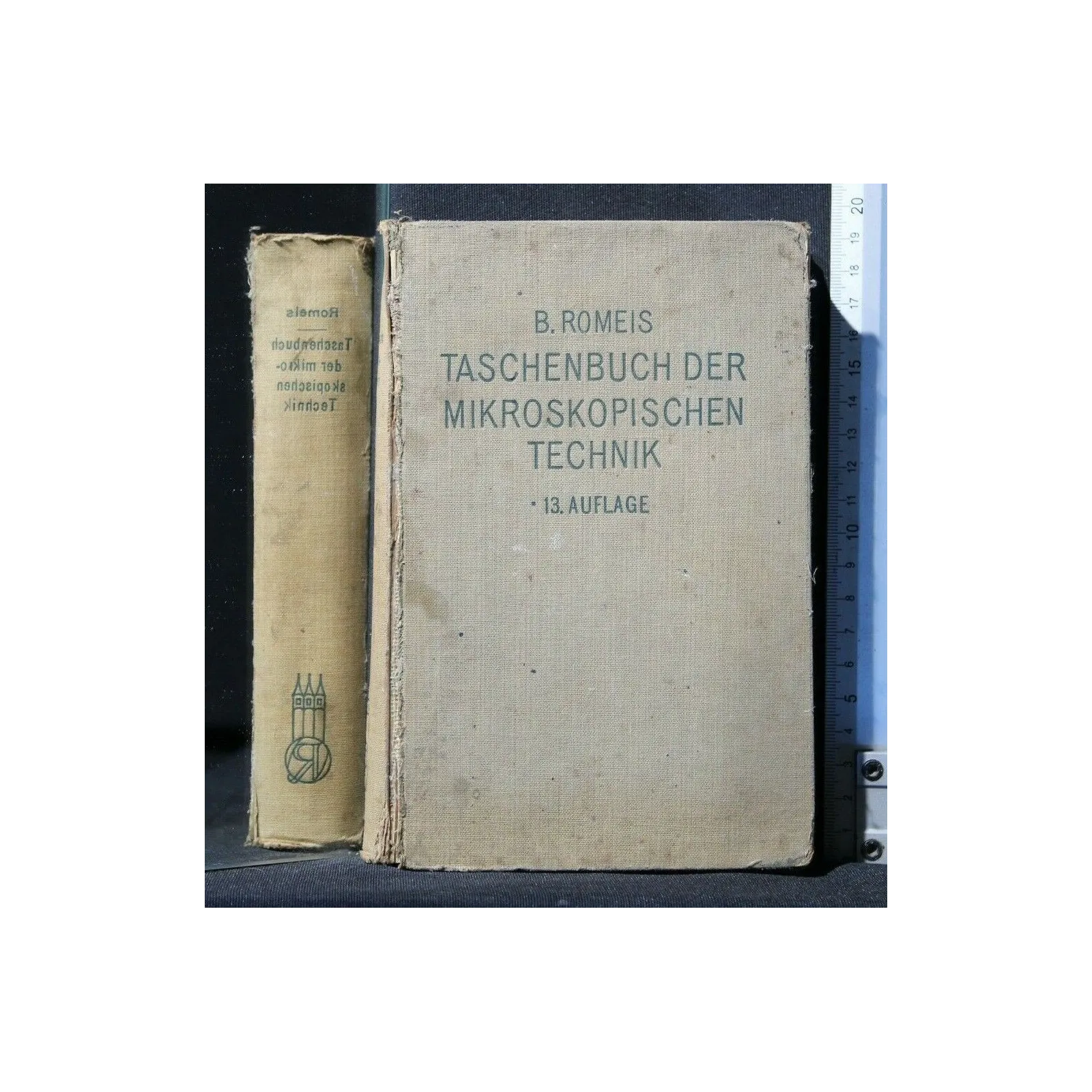 TASCHENBUCH DER MIKROSKOPISCHEN TECHNIK