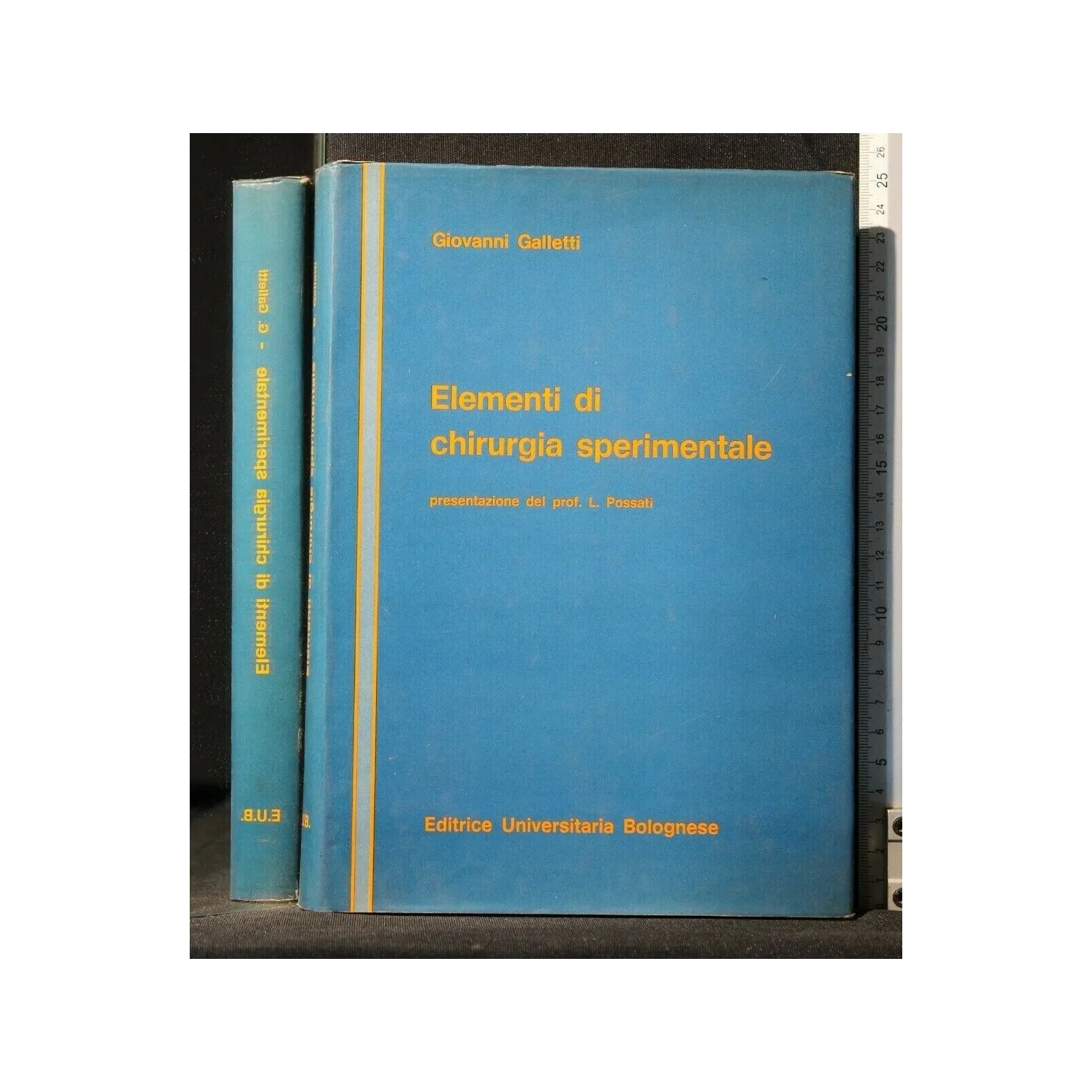 ELEMENTI DI CHIRURGIA SPERIMENTALE