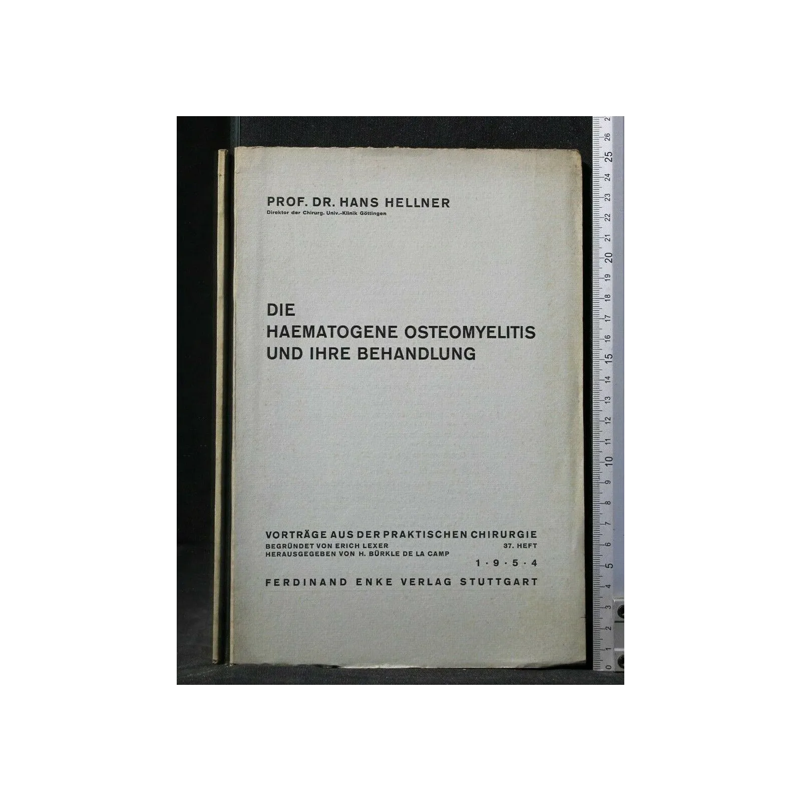 DIE HAEMATOGENE OSTEOMYELITIS UND IHRE BEHANDLUNG