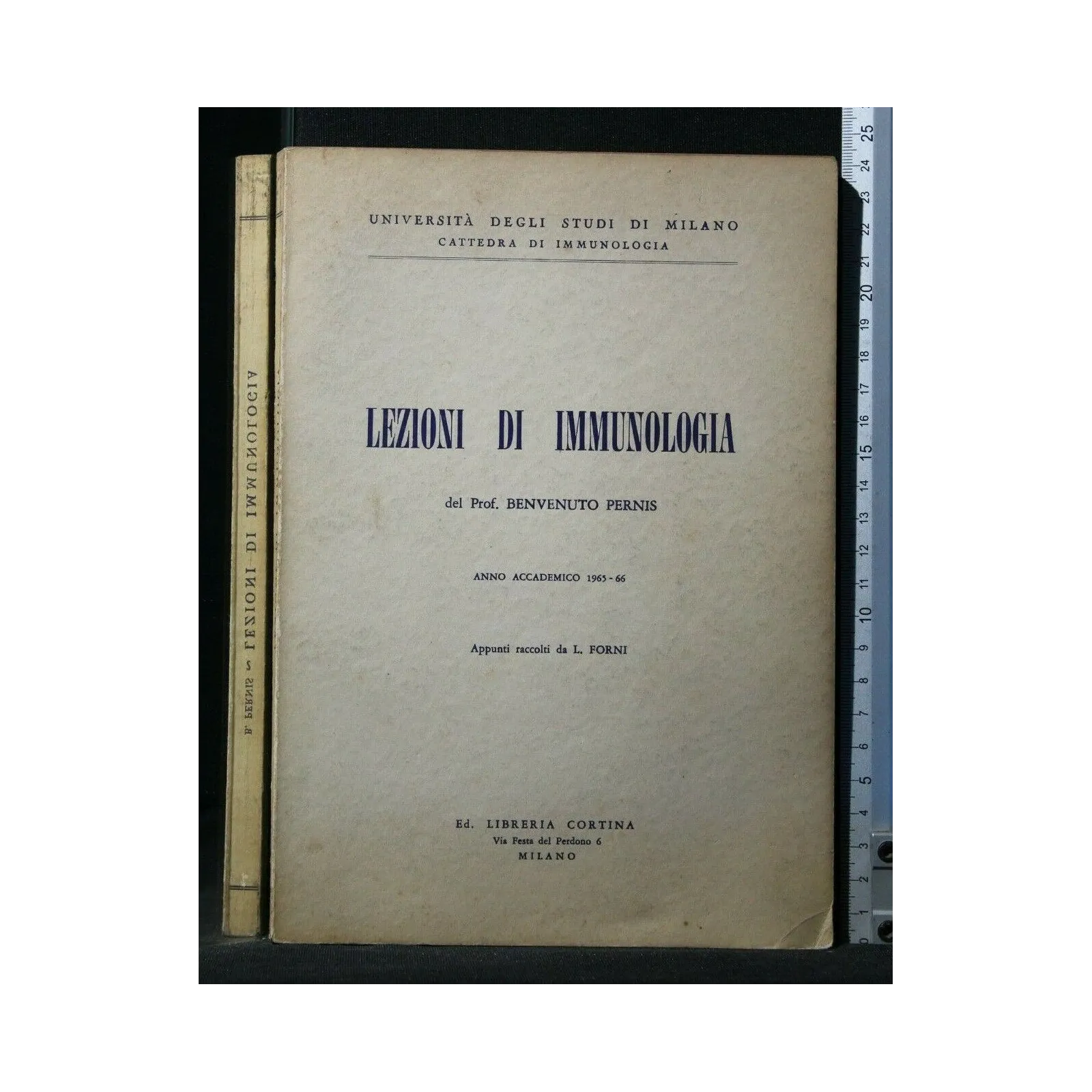 LEZIONI DI IMMUNOLOGIA