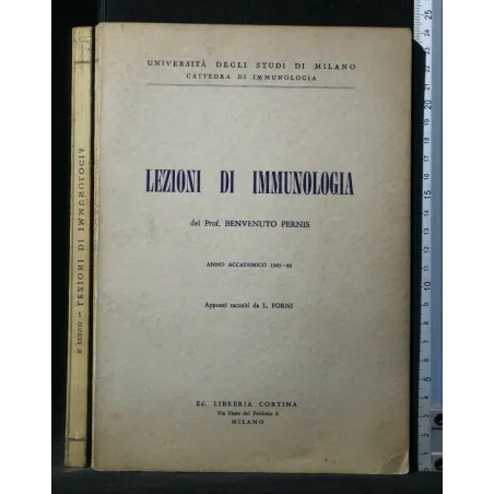 LEZIONI DI IMMUNOLOGIA