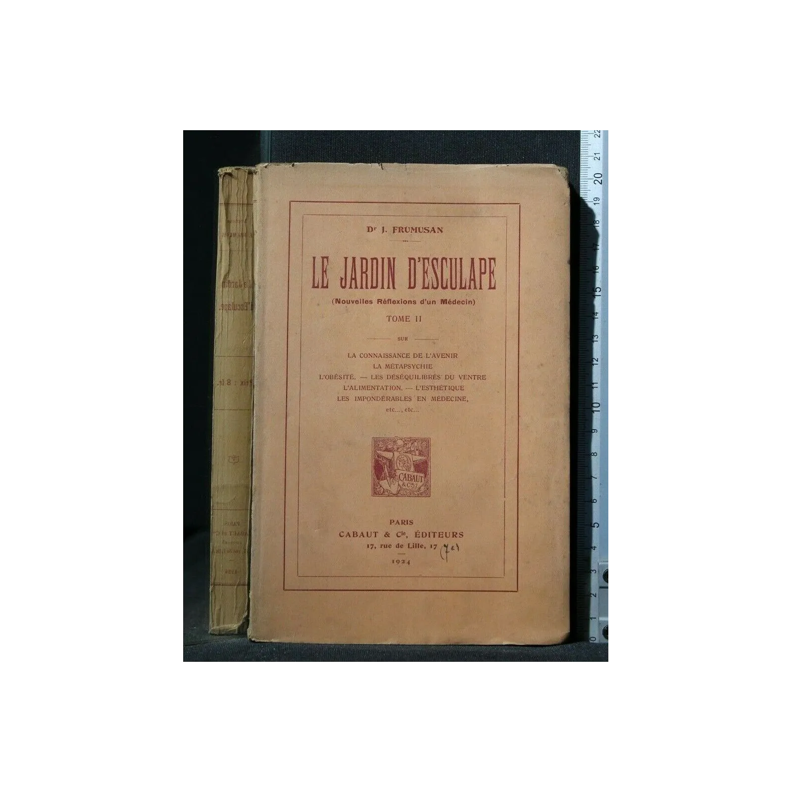 LE JARDIN D'ESCULAPE TOME II