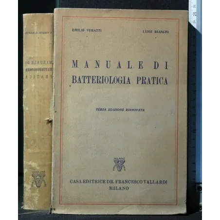 MANUALE DI BATTERIOLOGIA PRATICA