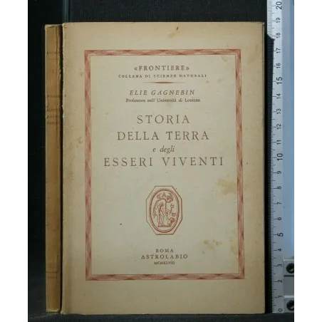 STORIA DELLA TERRA E DEGLI ESSERI VIVENTI