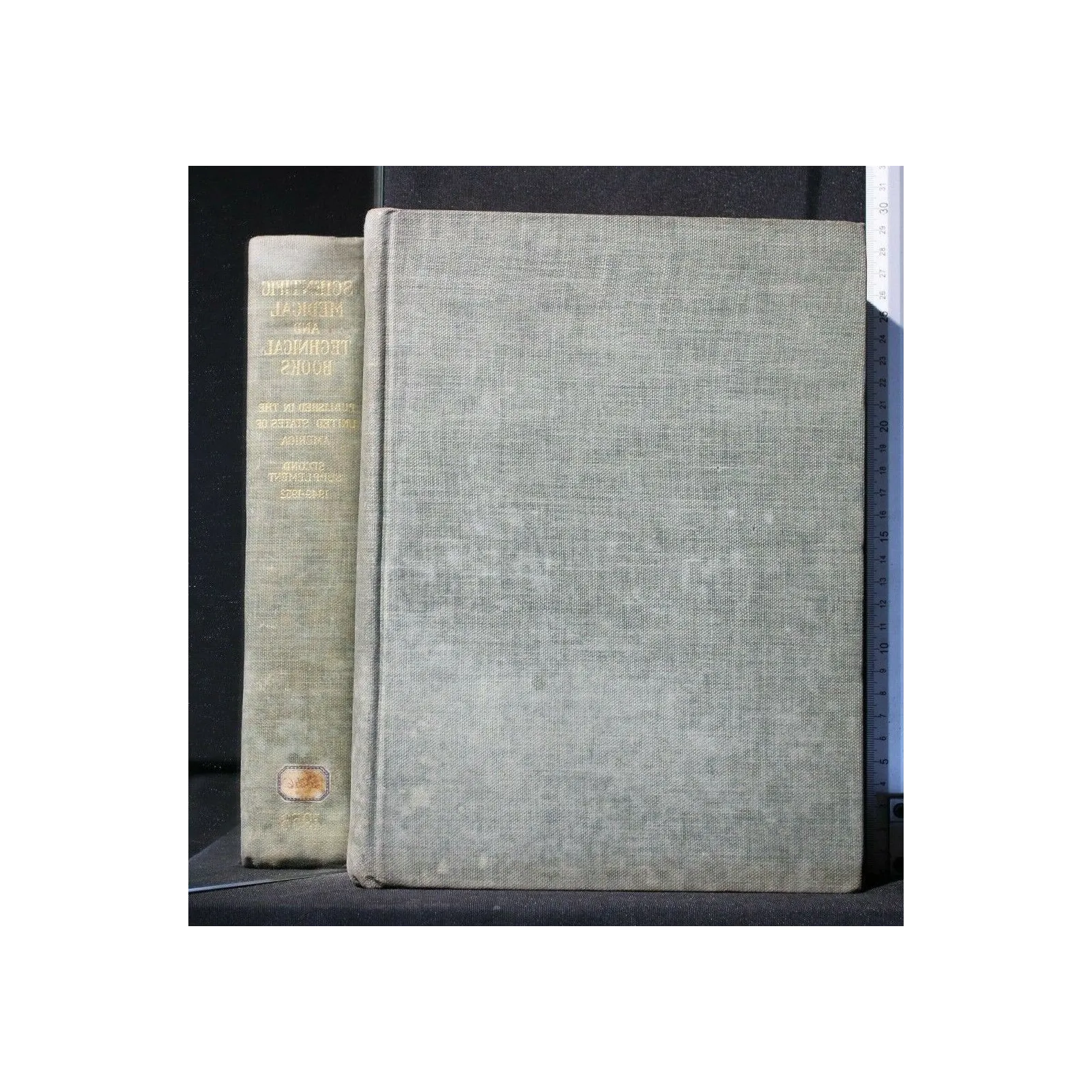 SCIENTIFIC MEDICAL AND TECHNICAL BOOKS SECOND SUPPLEMENT BOOKS