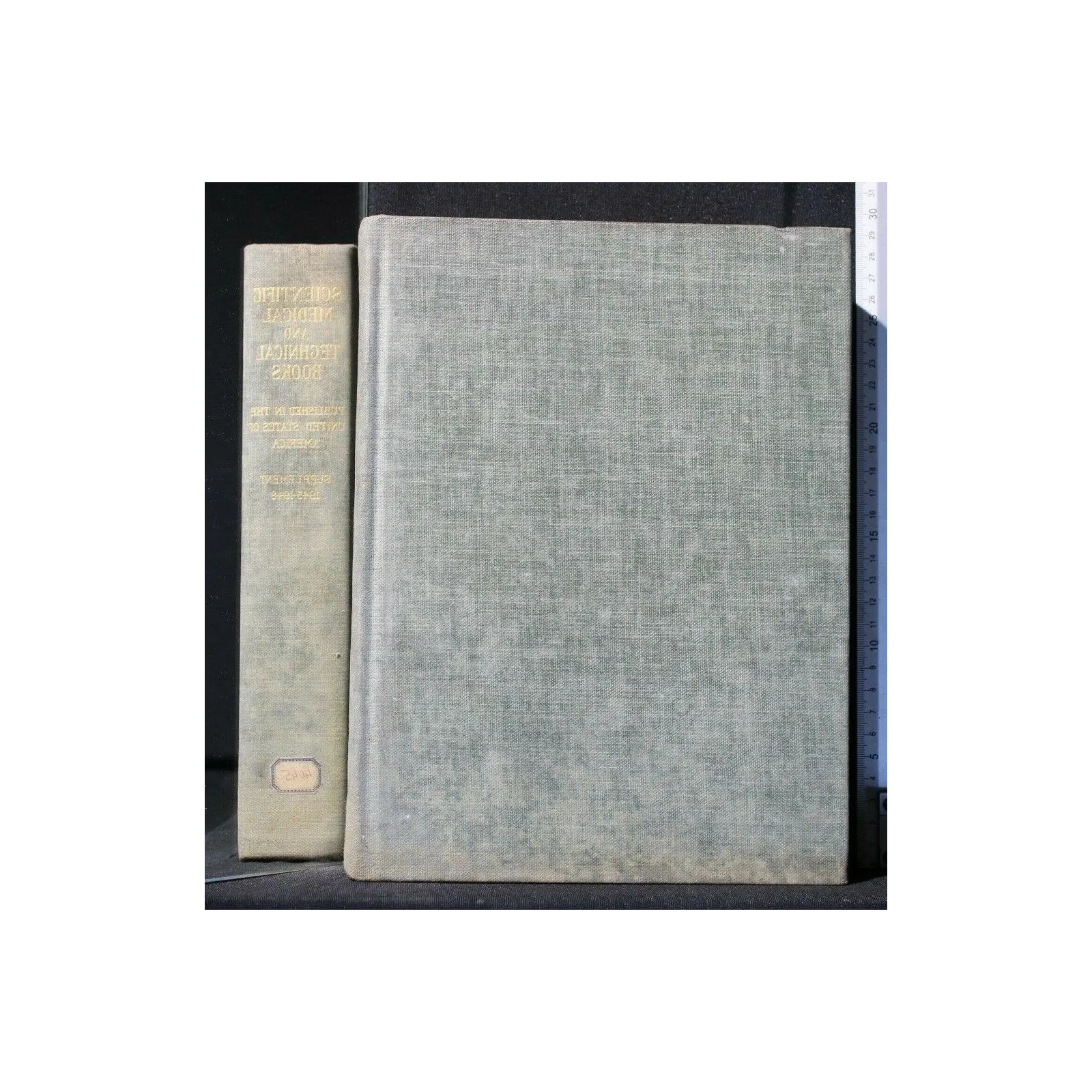 SCIENTIFIC MEDICAL AND TECHNICAL BOOKS SUPPLEMENT OF BOOKS