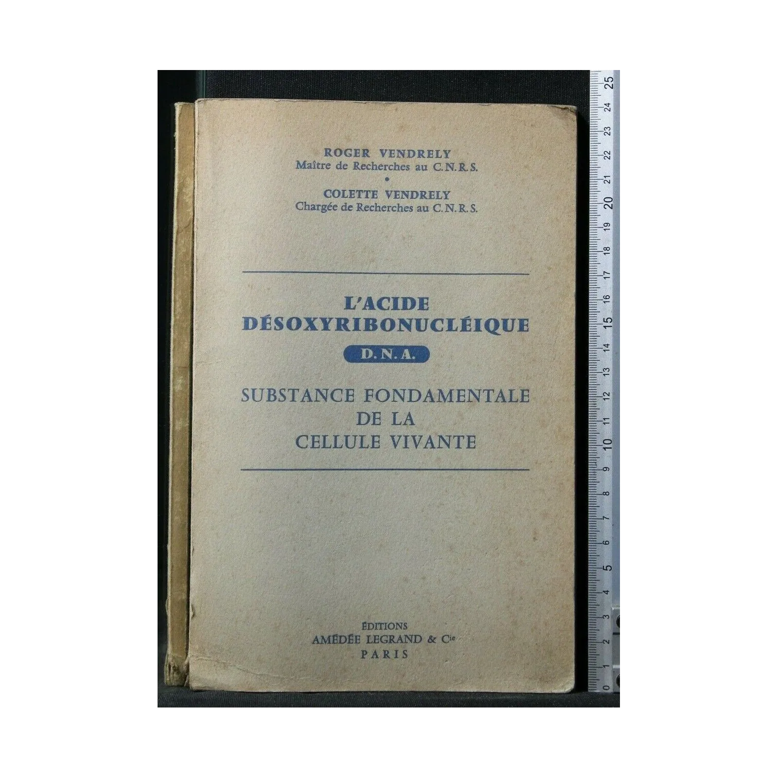 L'ACIDE DESOXYRIBONUCLEIQUE