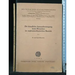 DIE KUNSTLICHE SAMENUBERTRAGUNG BEIM MENSCHEN IM