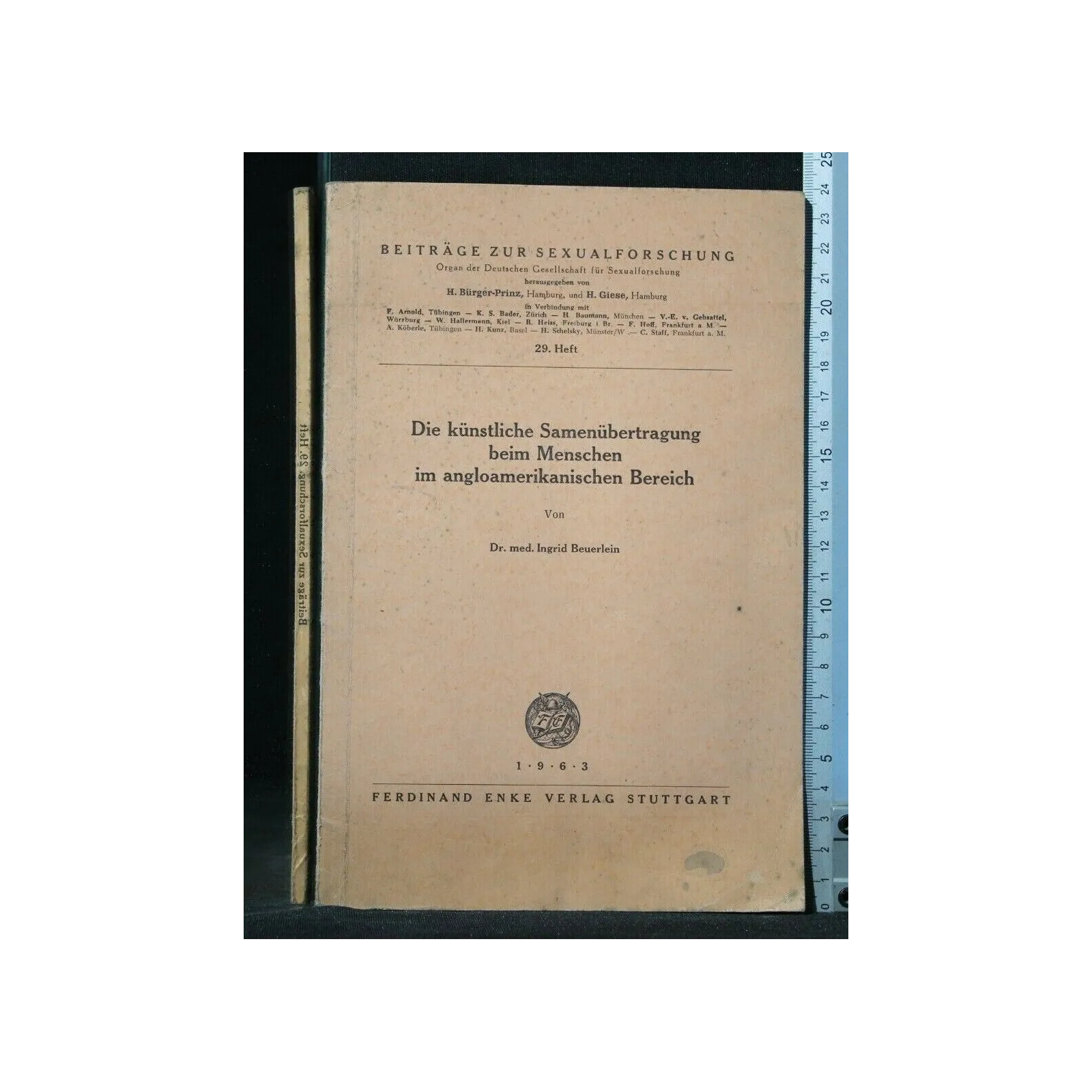 DIE KUNSTLICHE SAMENUBERTRAGUNG BEIM MENSCHEN IM