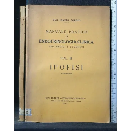 MANUALE PRATICO DI ENDOCRINOLOGIA CLINICA VOL. 3