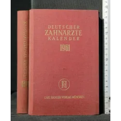 DEUTSCHER ZAHNARZTE KALENDER 1961