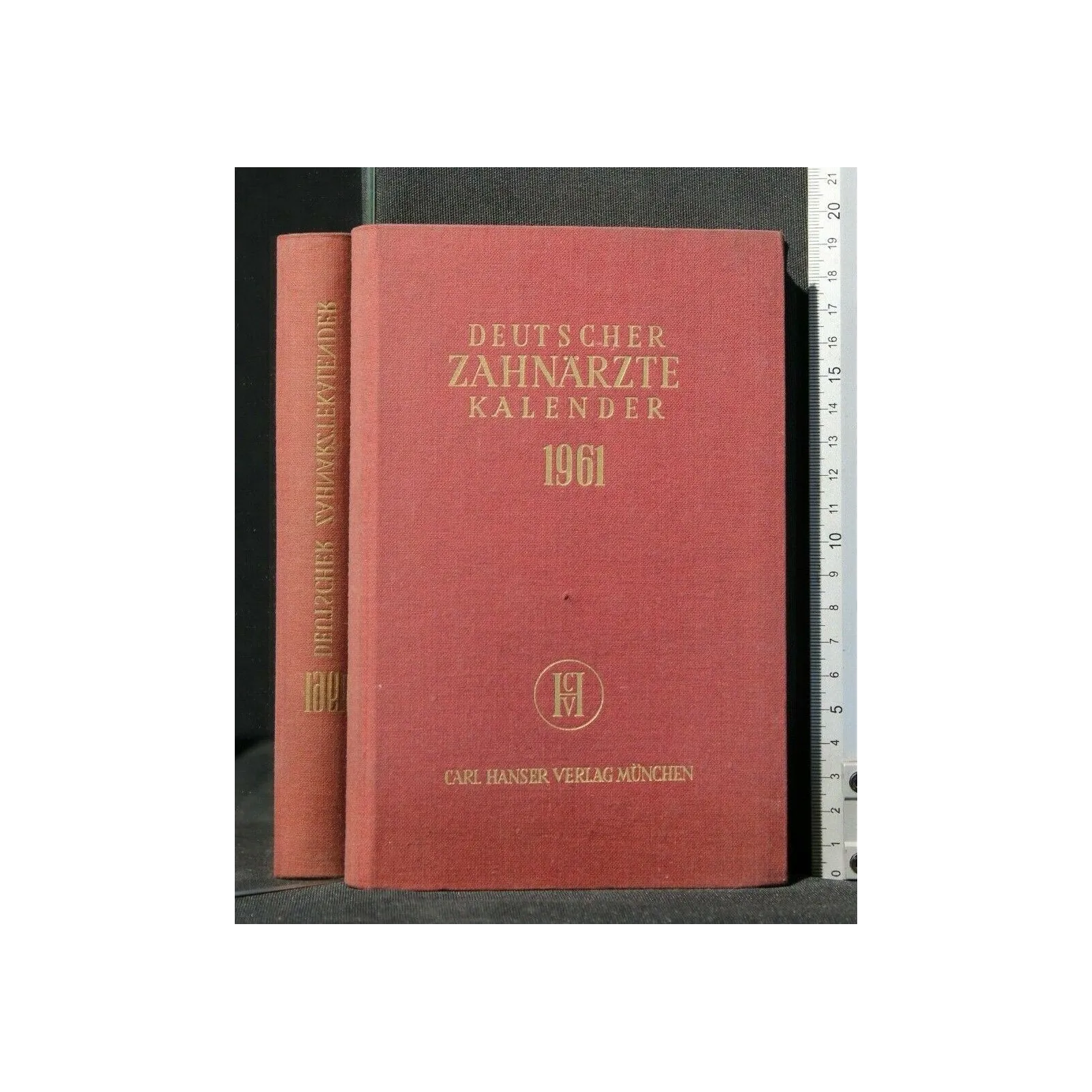 DEUTSCHER ZAHNARZTE KALENDER 1961