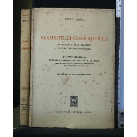 ELEMENTI DI GINECOLOGIA