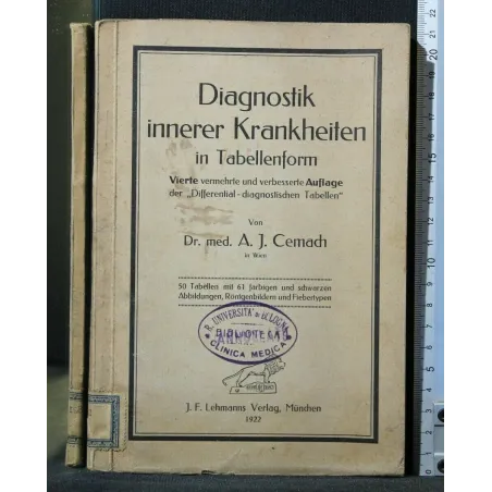 DIAGNOSTIK INNERER KRANKHEITEN IN TABELLENFORM