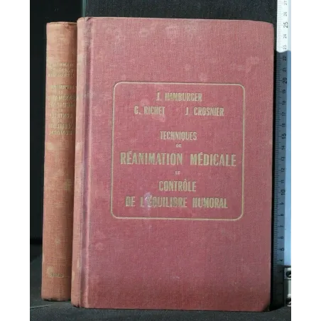 TECHNIQUES DE REANIMATION MEDICALE ET CONTROLE DE L'EQUILIBRE