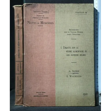 RECHERCHES SUR LE TRAVAIL HUMAIN DANS L'INDUSTRIE ENQUETE SUR LE