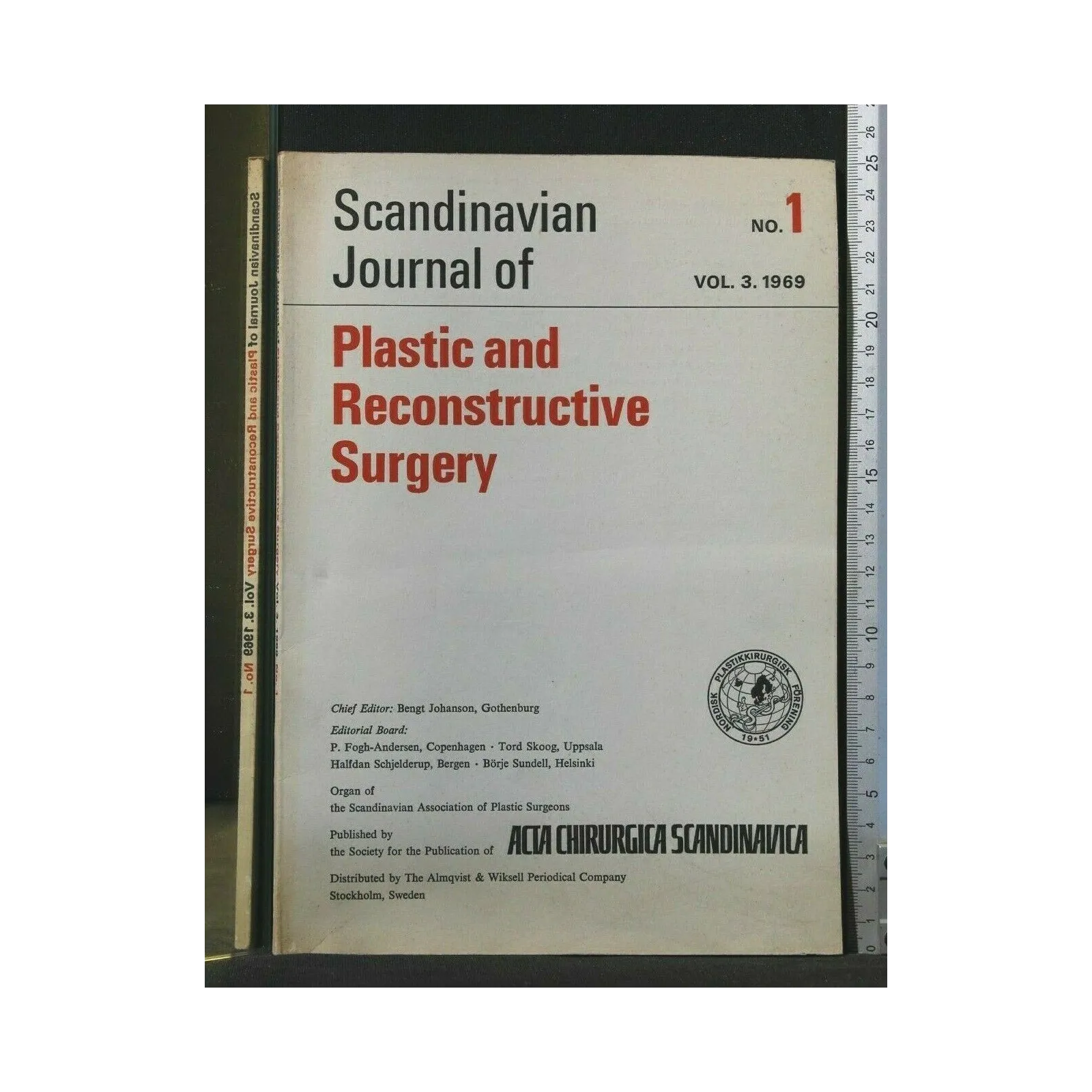 SCANDINAVIAN JOURNAL OF PLASTIC AND RECONSTRUCTIVE SURGERY VOL.
