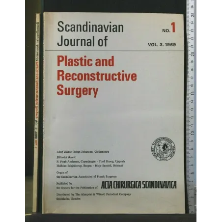 SCANDINAVIAN JOURNAL OF PLASTIC AND RECONSTRUCTIVE SURGERY VOL.