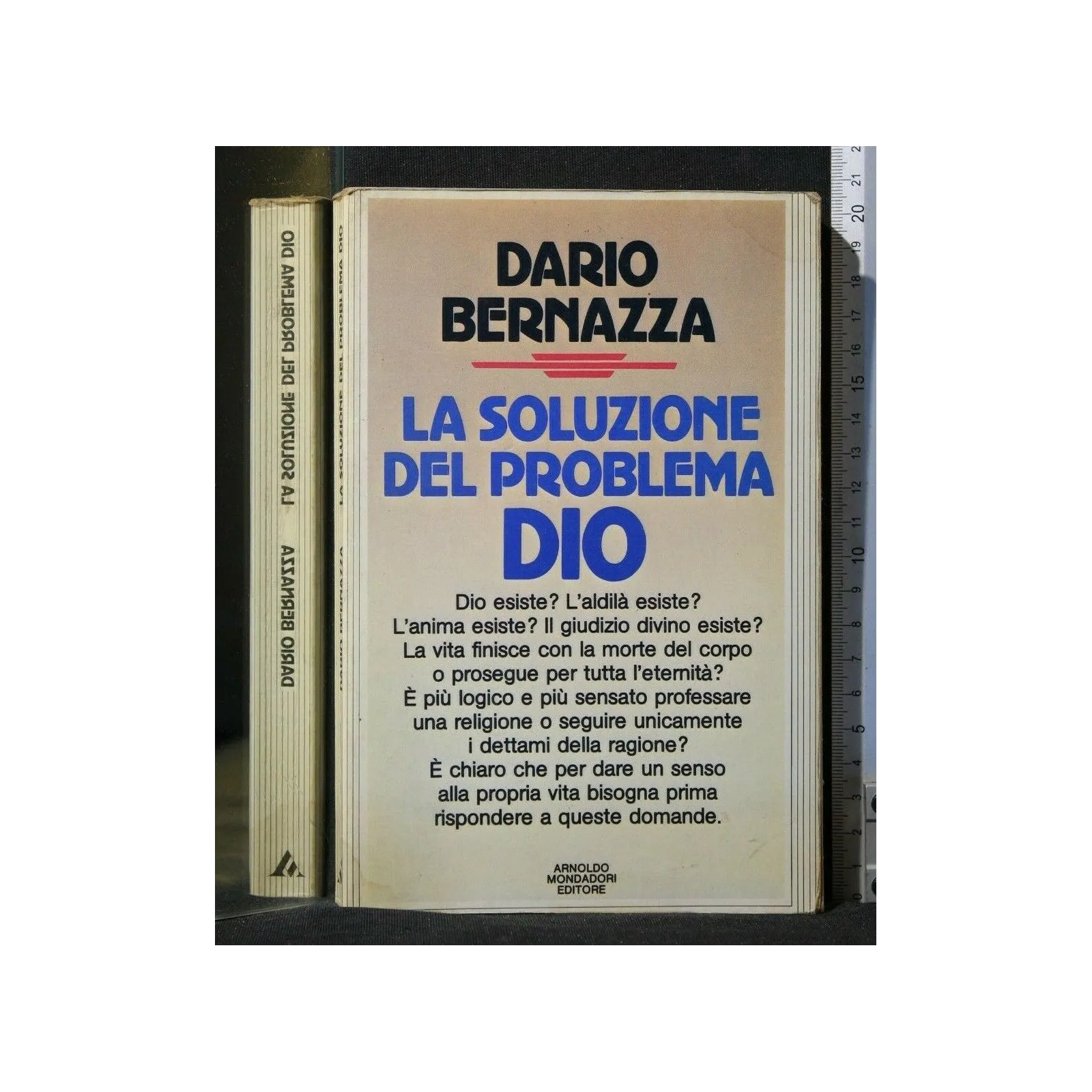 LA SOLUZIONE DEL PROBLEMA DIO