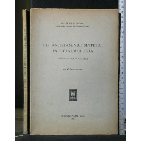 GLI ANTISTAMINICI SINTETICI IN OFTALMOLOGIA