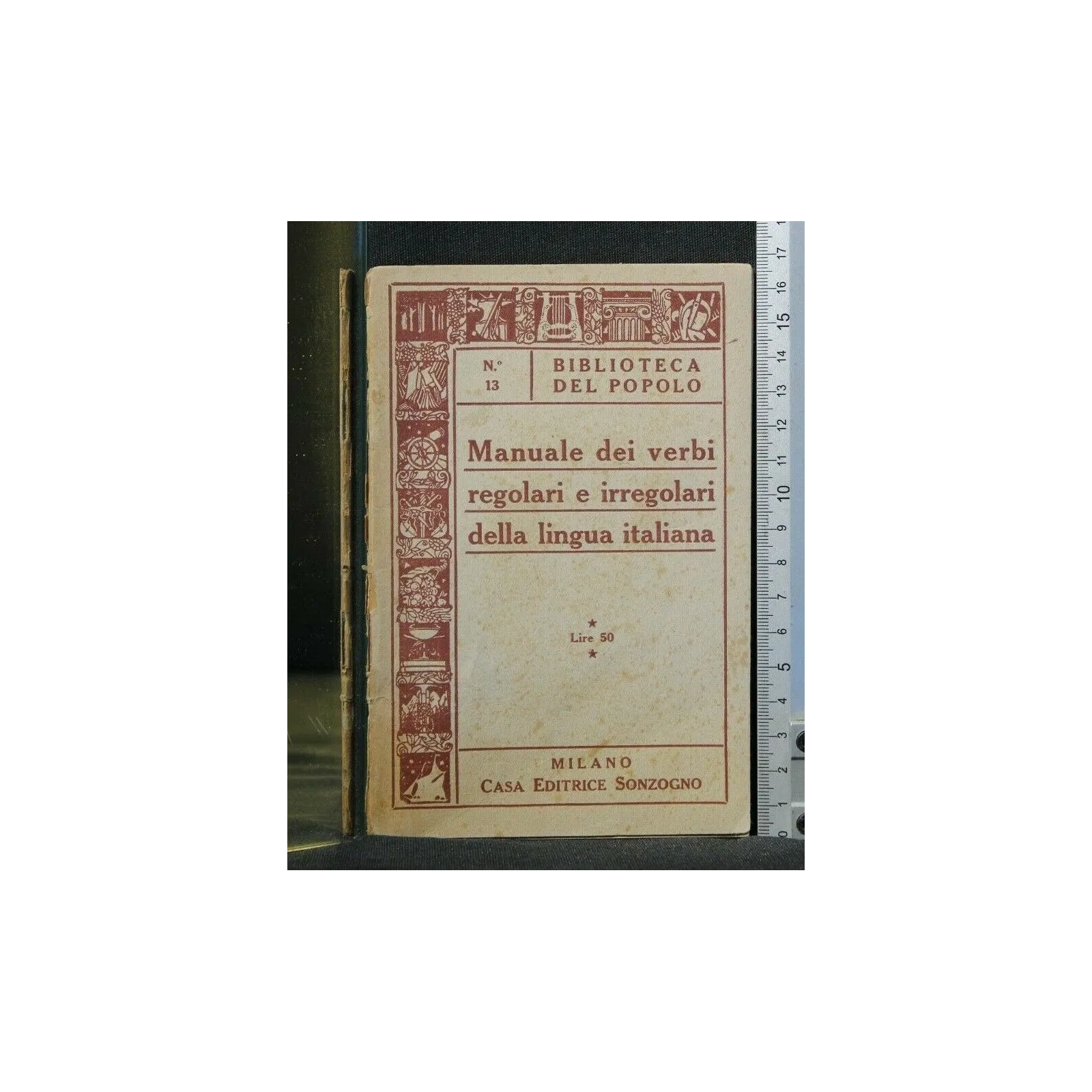 MANUALE DEI VERBI REGOLARI E IRREGOLARI DELLA LINGUA ITALIANA