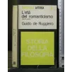 L'ETA' DEL ROMANTICISMO VOLUME 1 STORIA DELLA FILOSOFIA