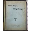 TROIS LECONS D'HEPATOLOGIE