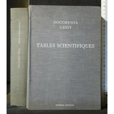 TABLES SCIENTIFIQUES