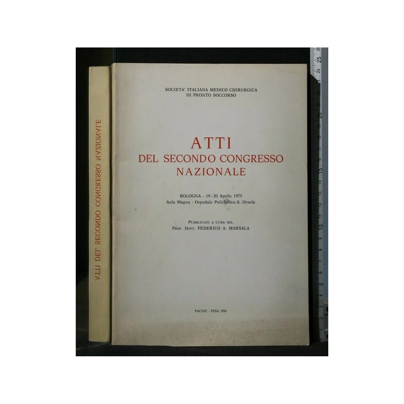 ATTI DEL SECONDO CONGRESSO NAZIONALE 19/20 APRILE 1975