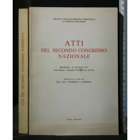 ATTI DEL SECONDO CONGRESSO NAZIONALE 19/20 APRILE 1975